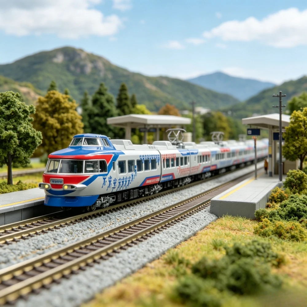 KATO N Type 1/160 Model Train 3100 Series 11 Carriages 10-2006 Powered Train Set Collectible Decorative Toy Gift for Boys