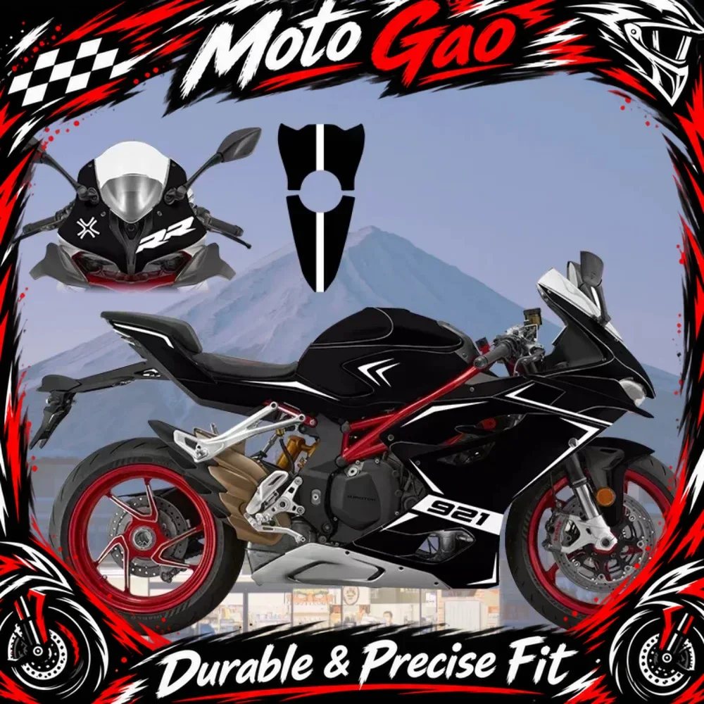 【Precise Fit】FOR QJMOTOR SRK921RR Waterproof and sun-protective DIY partial print/sticker