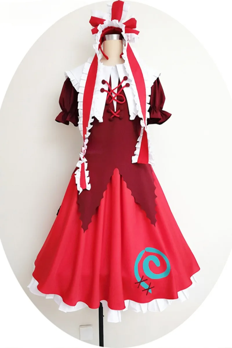 Touhou projeto kagiyama hina oriental fengshen registro vestido cosplay traje cos jogo anime festa uniforme halloween jogar papel