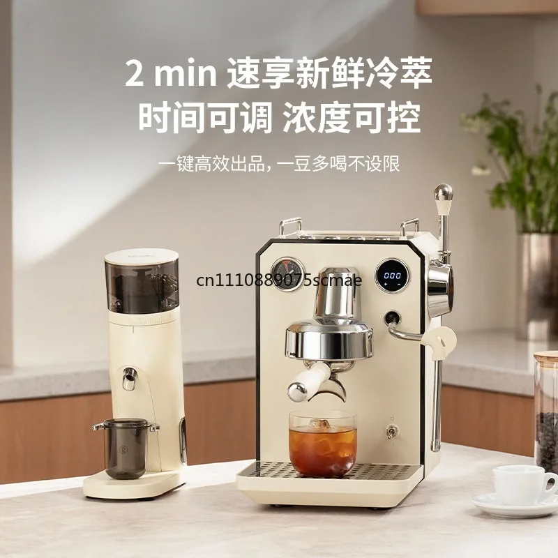 3006A Owl Hot and Cold Double Extract Semi-automatic Household Italian Coffee Machine