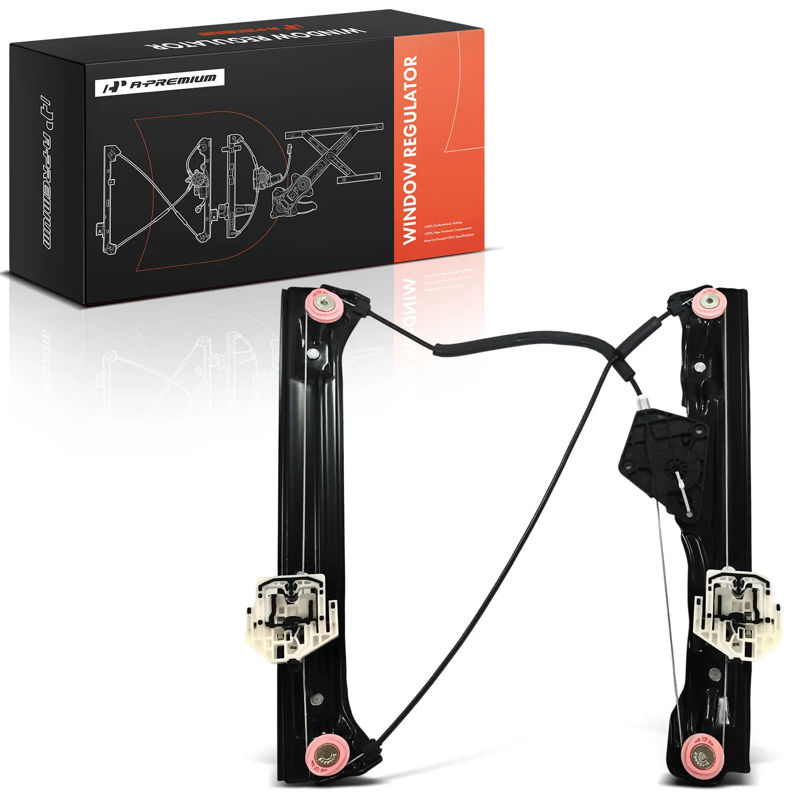 A-Premium Front Passenger Side Power Door Window Regulator for Mini Cooper Clubman 2016-2024