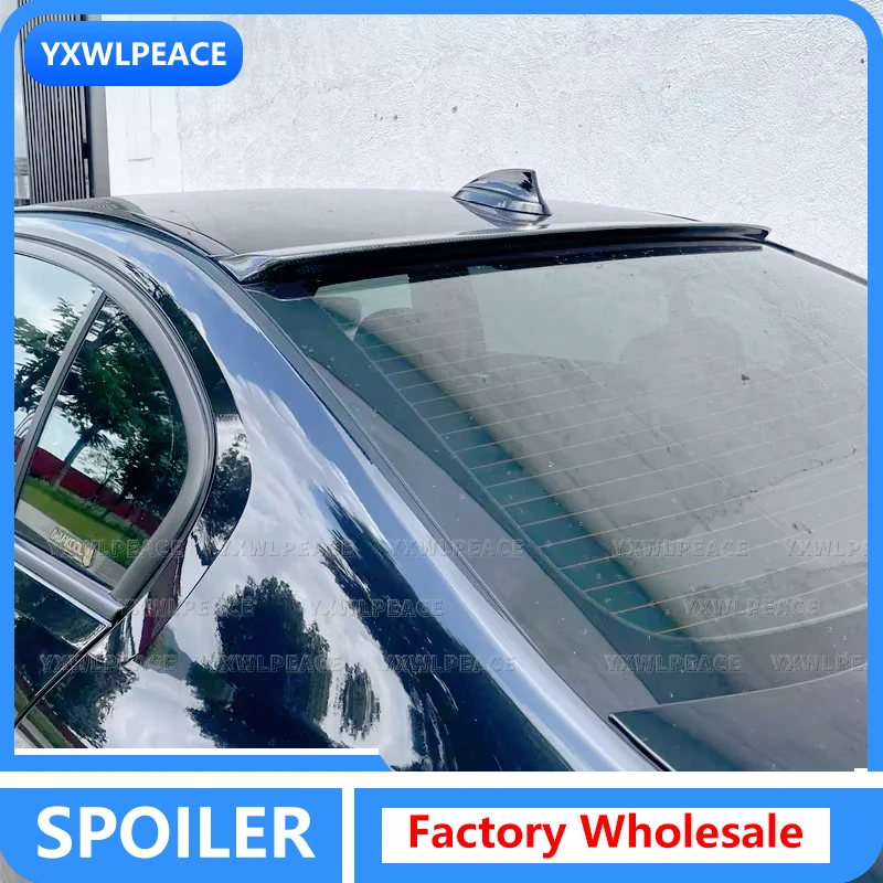 

For BMW 5 Series G30 Spoiler 525 530li 2018-2022 ABS Plastic Primer Color Rear Window Roof Spoiler Body Kit Accessories