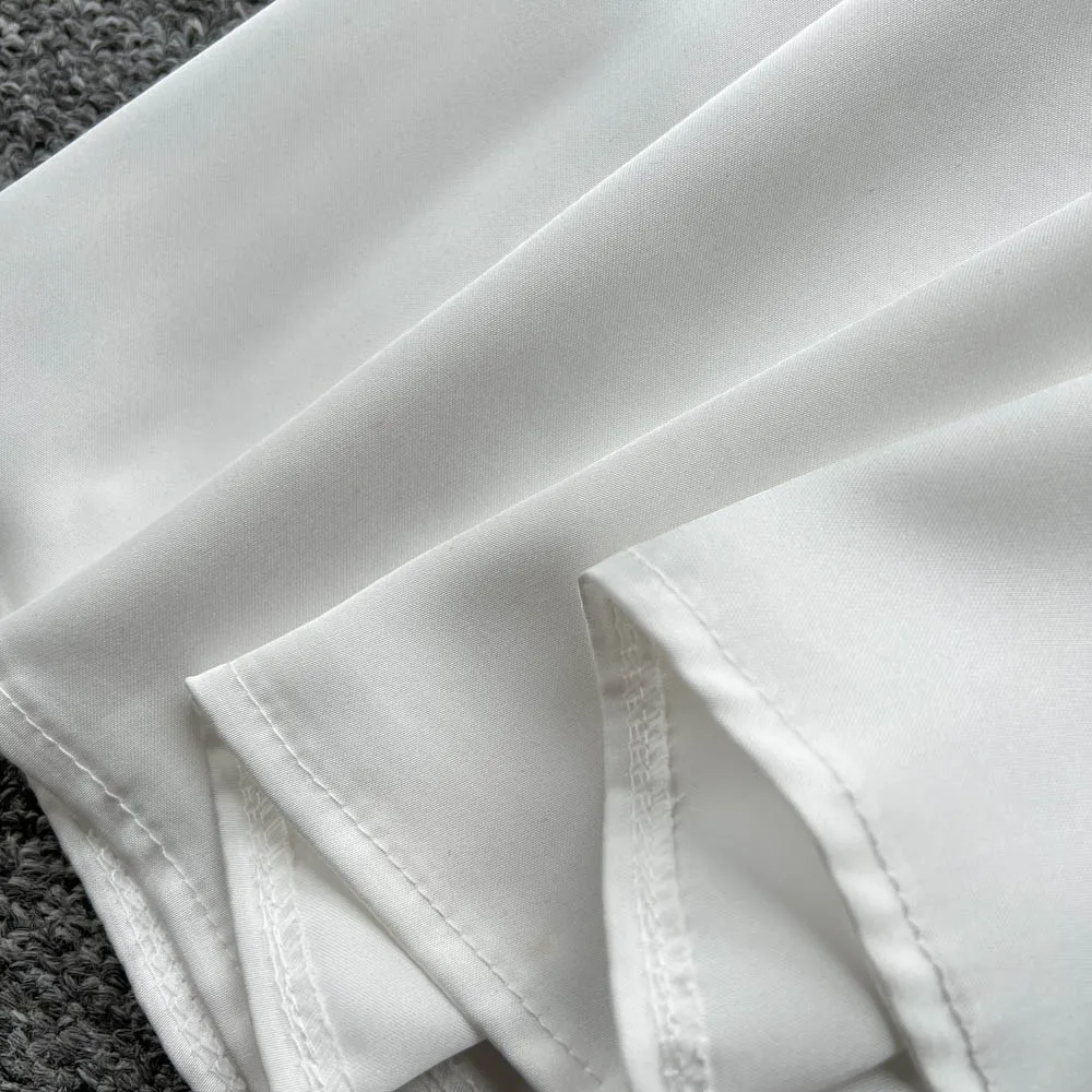 シックなヴィンテージノースリーブ刺繍サテンペンシルドレスエレガントな妖精韓国ファッション女性服