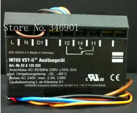[SA] Germany KRIWAN INT69VSY-2 / II compressor protection module