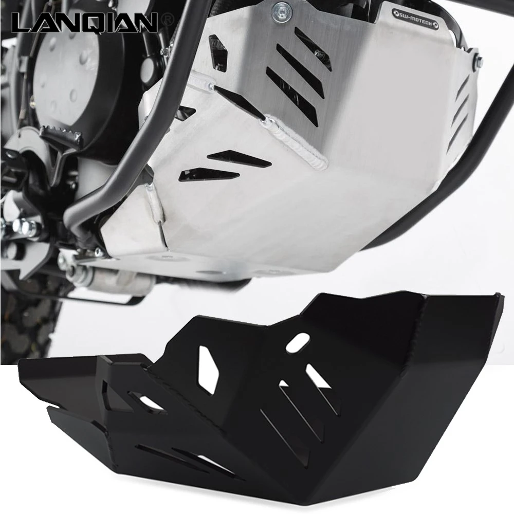 For Kawasaki KLR650 KLR 650 KL650E 2008-2022 2023 2024 Motorcycle Skid Plate Engine Guard Chassis Protection Belly Pan Protector