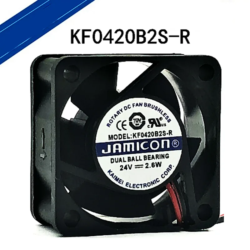 JAMICON KF0420B2S-R DC 24V 2.6W 40*40*20MM Cooling Fan