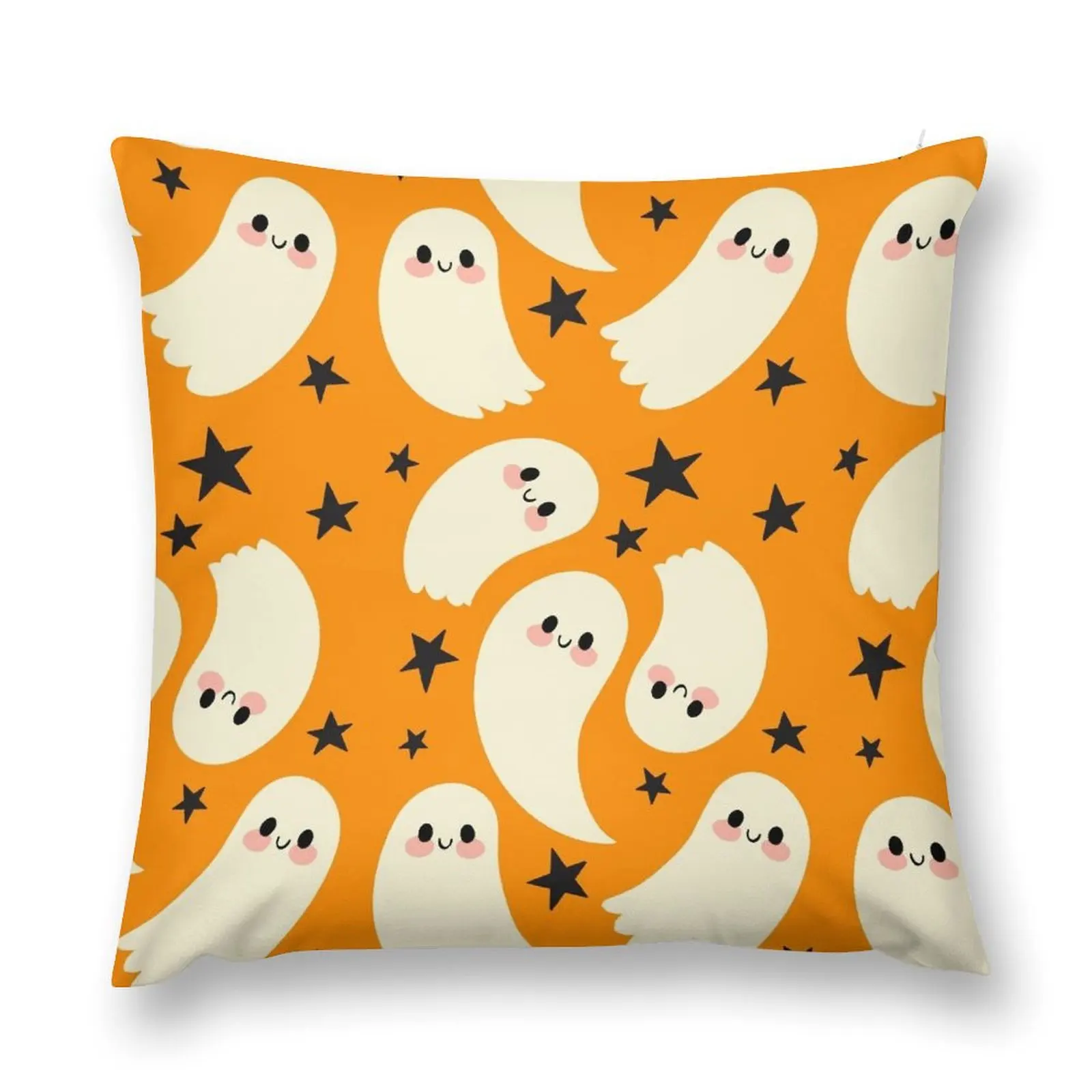 Cute Ghosts Throw Pillow Custom Cushion Ornamental Pillow pillow