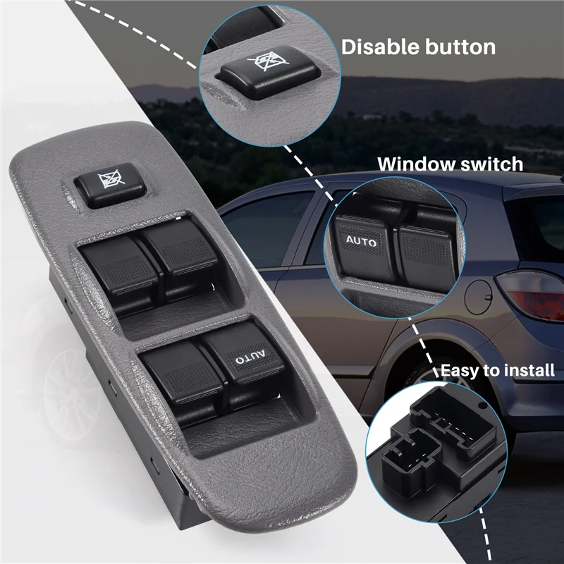 

A77Q-2M3414505DA41 Front Left Driver Side Electric Power Master Window Switch For Ford Ranger 1996-2006 2M34-14505-DA41