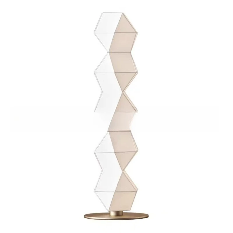 Bamboo silk floor lamp retro B & B wabi-sabi cream wind ambient lamp