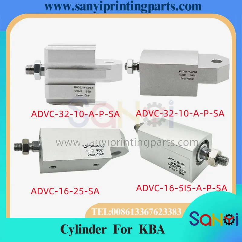 

Лучшее качество ADVC-32-10-A-P-SA, ADVC-25-30-A-P-SA, ADVC-16-5I5-A-P-SA, цилиндр ADVC-16-25-SA для деталей печатной машины KBA