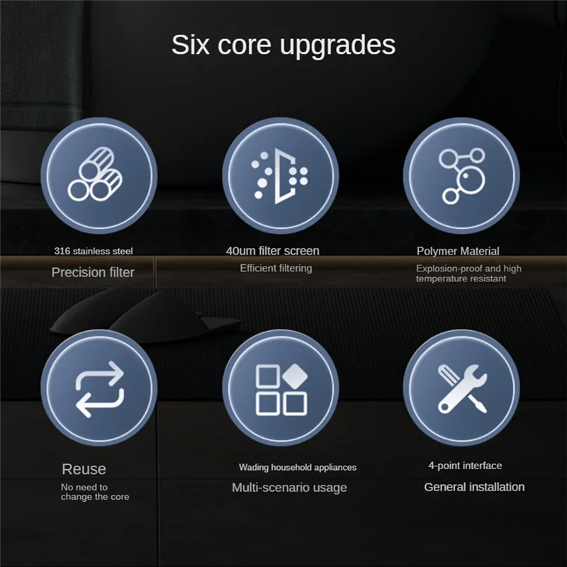 سخان مياه A20M، فلتر مسبق لتنقية المياه المسبقة، فلتر سخان مياه الدش المنزلي-C