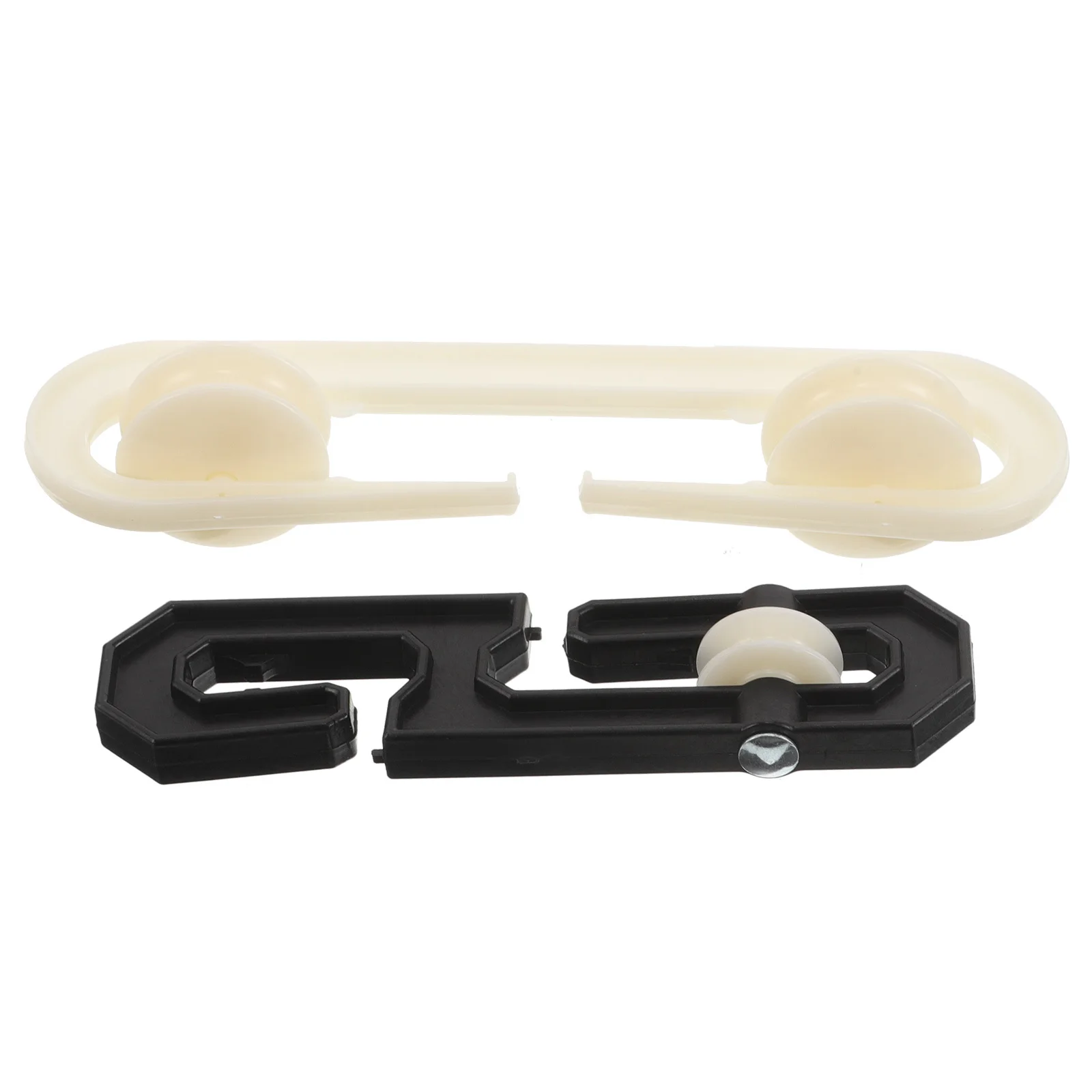 

2Pcs Plastic Clothesline Separator Nylon Wheel Spreader Laundry Divider Cable Organizer Outdoor Clothes Hanger Dividers Long