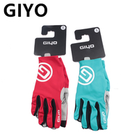 Giyo Cycling Gloves Long Full Fingers Gel Sports Bike Cycling Gloves For MTB Road Bike Riding Racing Women Men Bicycle Gloves