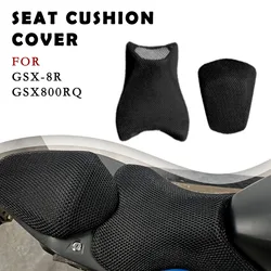 Motorcycle Accessories 3D Breathable Mesh Seat Cushion Cover Waterproof For Suzuki GSX 8S 800 GSX800RQ 2023 2024