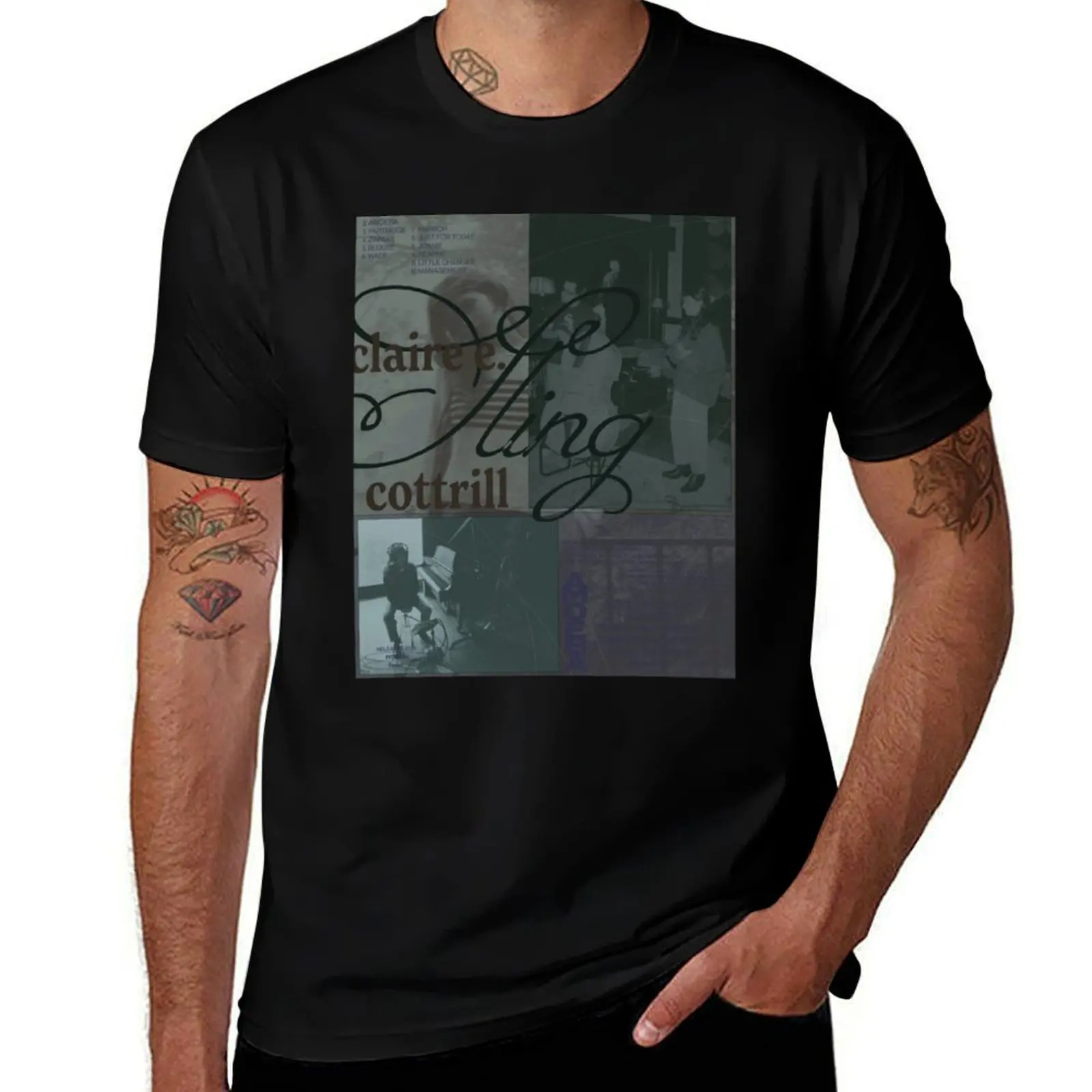 sling_quot_ - clairo T-Shirt Relaxed Fit Casual Short Sleeve Top T-Shirt