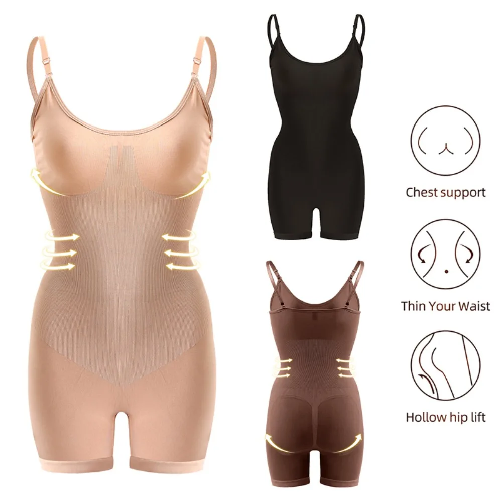 Roupa interior pós-parto corpo shaper sem costura push up bunda levantador bodysuit barriga contração controle de barriga emagrecimento shapewear feminino