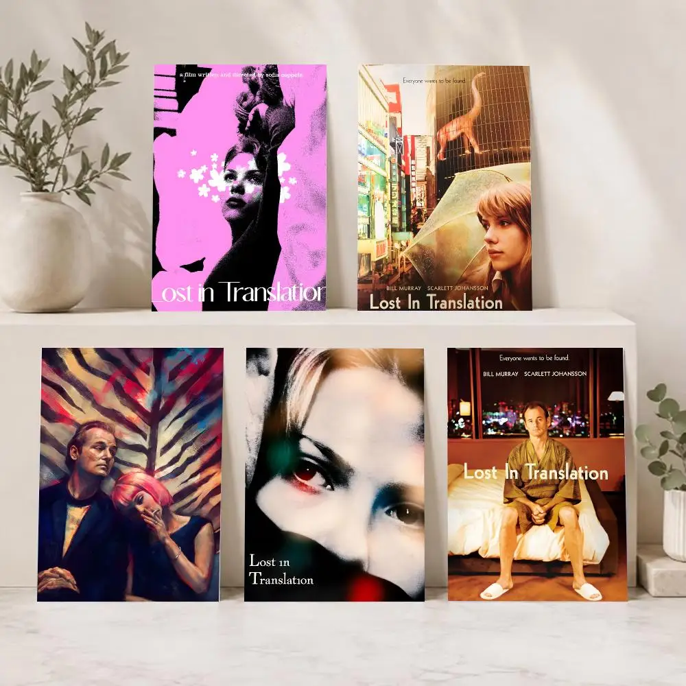 Dreamy Melancholic Film L-Lost In Translation Poster Series HD Wall Living Room Home Decor Gift