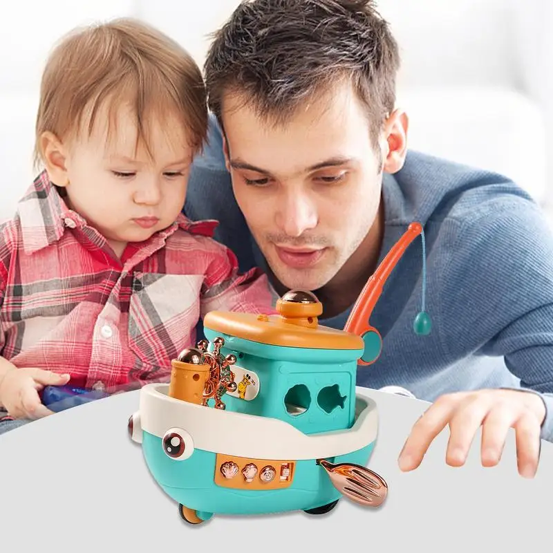 Cruise Boat Toy Musical Sound Kids Toy Lights Sounds Ship Toy Light And Sound Electric Toy Development Music Light Up Toy For