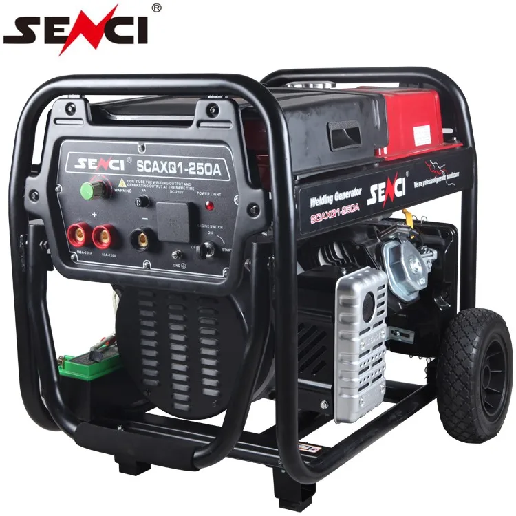 Senci Hot sale high efficiency whole sale prices 5.5kva die sel engine driven portable dies el generator set