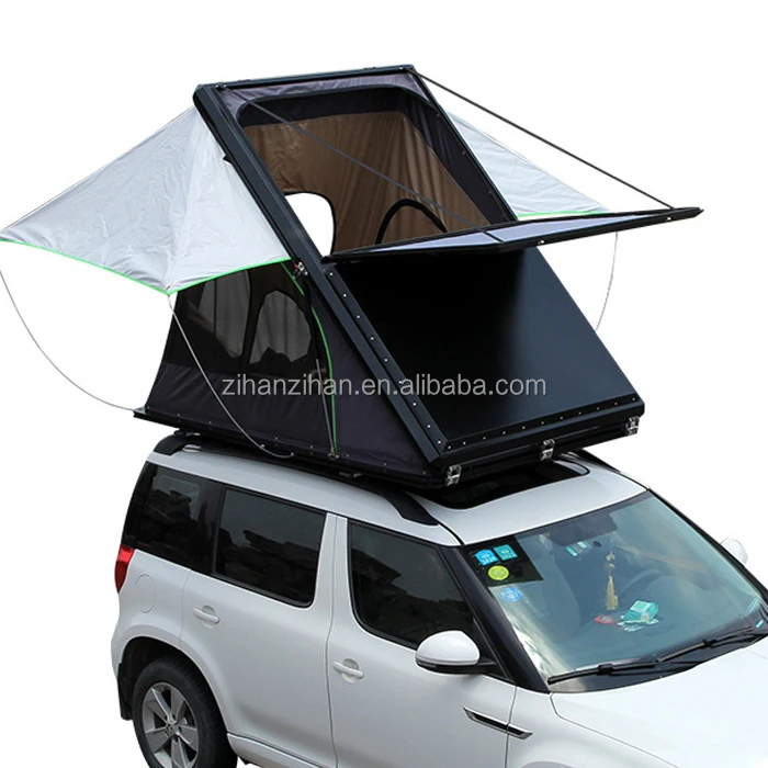 

Factory Directly Supply Aluminium Hard Shell Car Roof Top Tent With Luggage Racks For Sale Waterproof