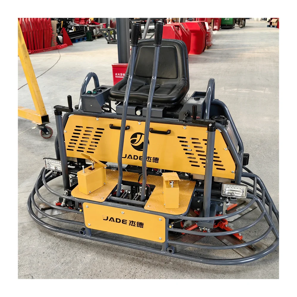 Floated Concrete Floor Benzine Helicopter Power Trowel Concrete Trowel Machine Driving Type Trowel
