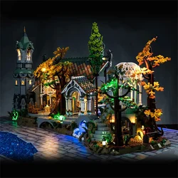 Lord Of The Rings Rivendell Led Lighting Kit For Creator Expert 10316 Not Include Building Blocks (Only Lighting Set)