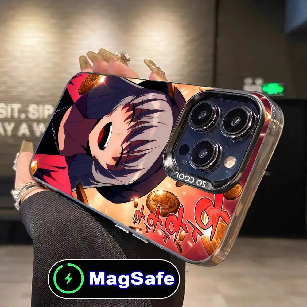 

Alice Von Ataraxia Mobile Phone Case for iPhone 17 16 15 14 13 12 11 Air Pro Max Plus MagSafe Translucent Colorful Cover Pretty