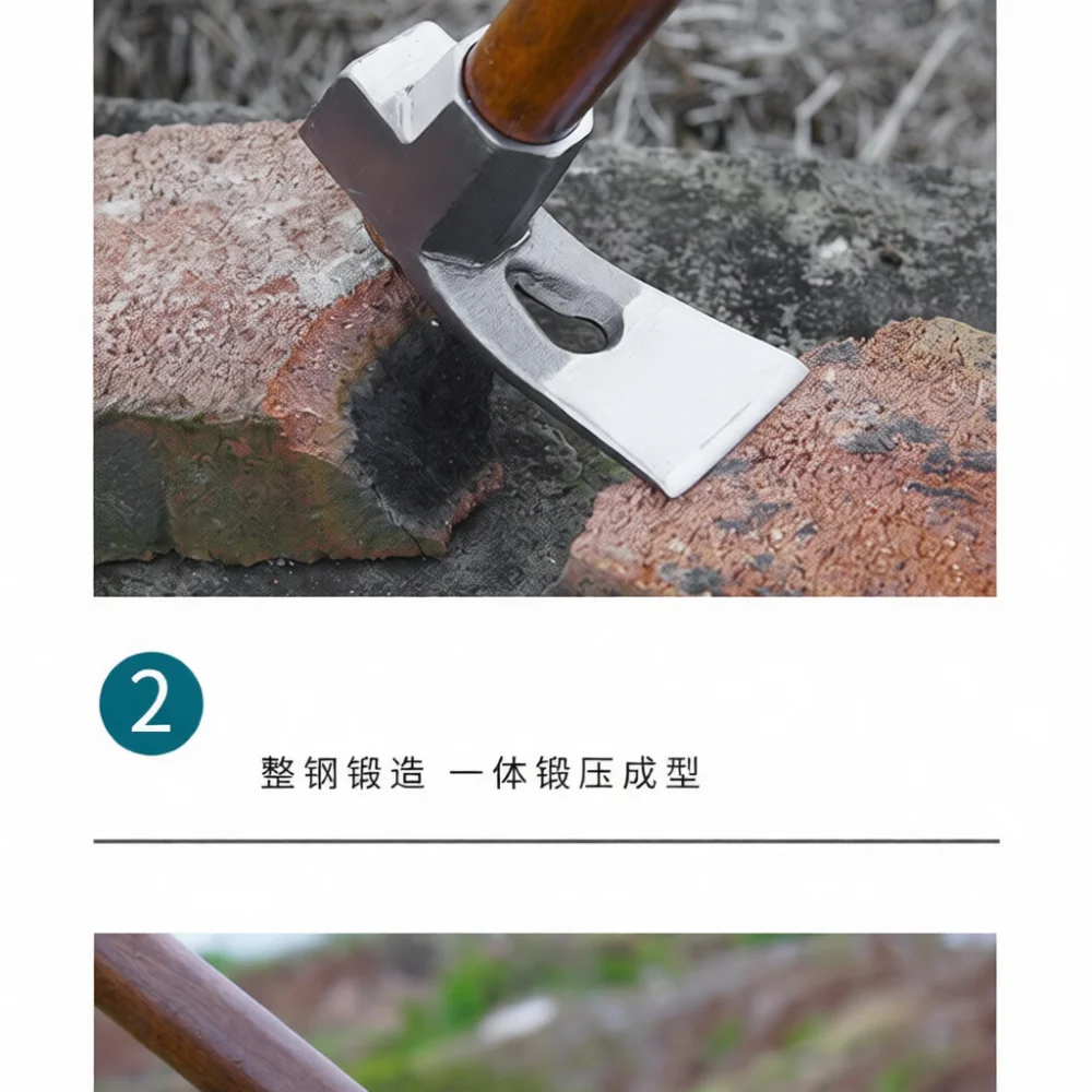 Handheld Garden Hoe For Removal Soil Loosening Digging Planting Vegetable Farm Yard Small Agriculture Durable Implements