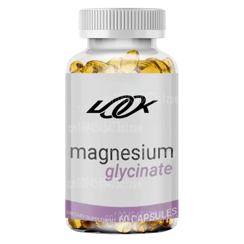 Glycinate  Capsules (Vegan Safe, Third Party Tested, Gluten Free, Non-GMO) High Absorption Magnesium By Double Wood