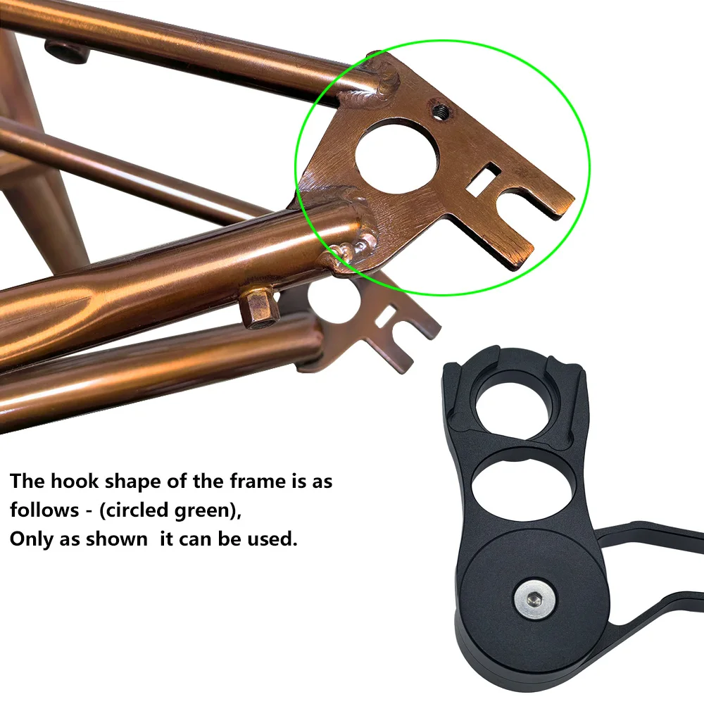Rear Derailleur Screw lock Chain Presser Upgraded Version For Brompton Cline/Pline 5/6/7 speed Folding Bike Chain Tensioner - view 4