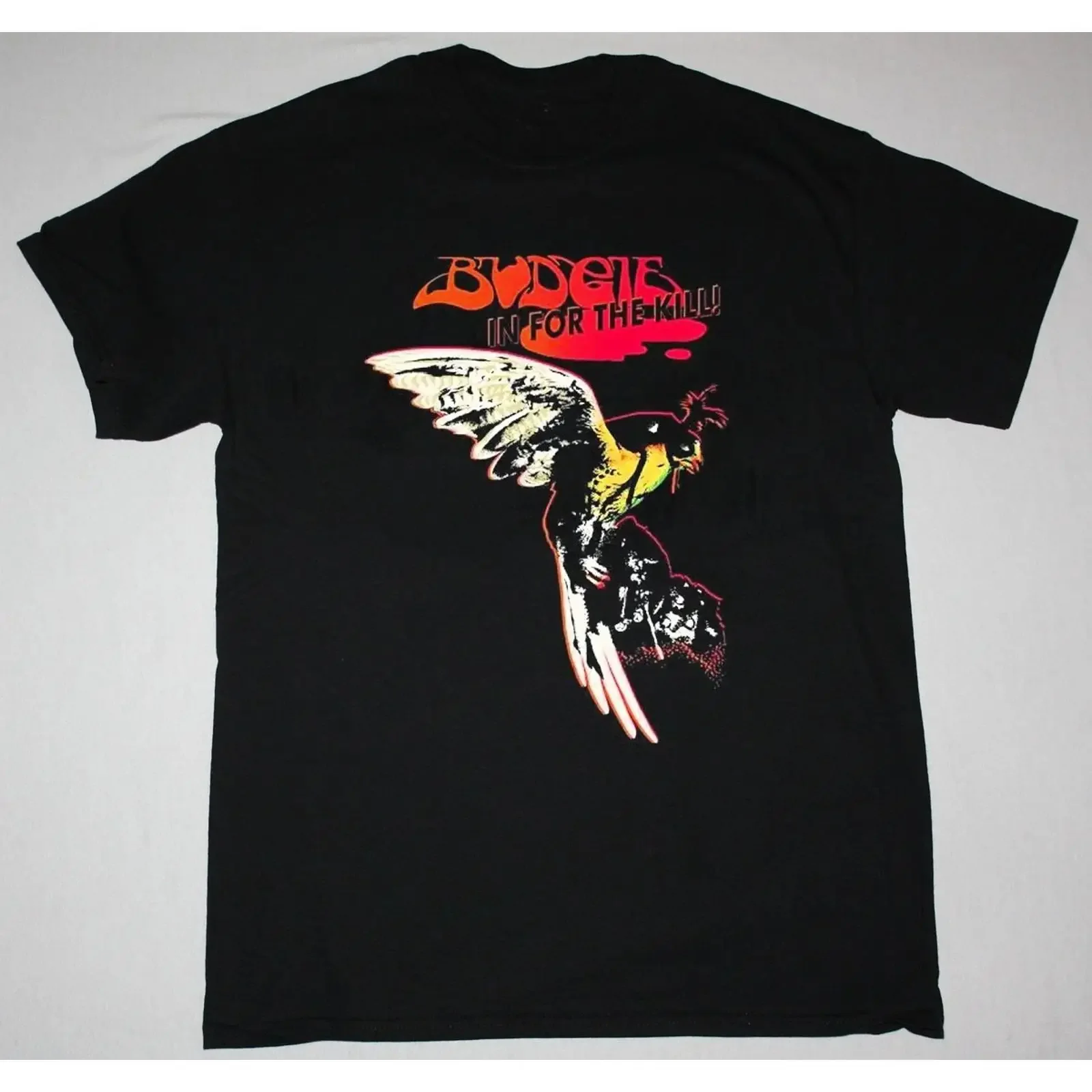 In for the Kill Camicia Budgie Band unisex concerto S 5XL TU722 vintage Washed Stylish Slightly Breathable designer clothes