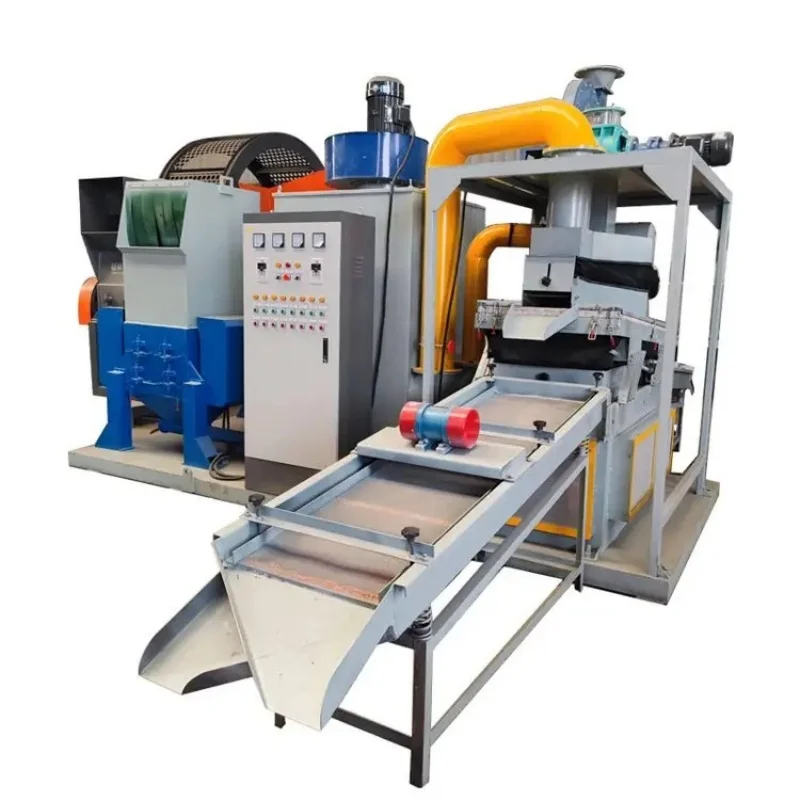 Copper rice machine selection copper rice recycling equipment small household wet copper rice crusher miscellaneous wire crusher