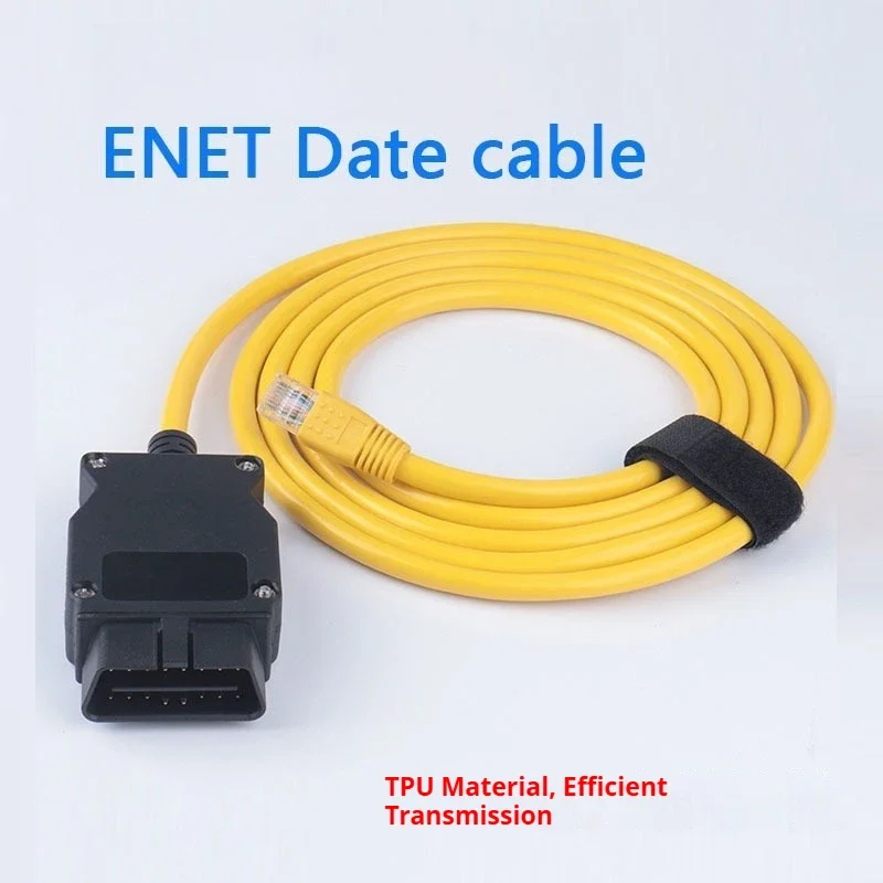 Hidden Brush OBD Car Diagnostic Connector Network Extension Cable ENET Crystal Head Interface for Vehicle Diagnostic Tools