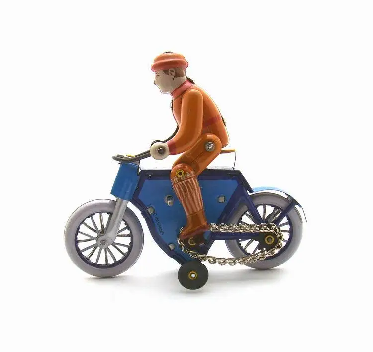 MS433 Bicycle tintoy 80's Retro Collection Toy Festival Creative Gift Iron Toy Wholesale