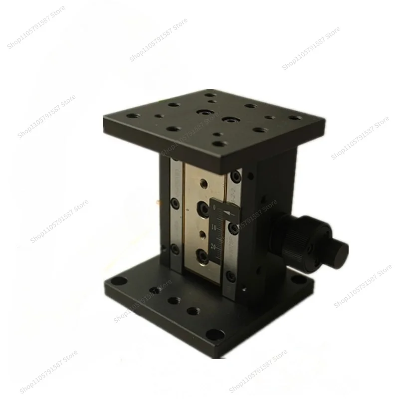 For NT07VM25 Manual Lifting Table, Optical Experimental Lifting Sliding Table, Rack Z-axis Horizontal Working Platform
