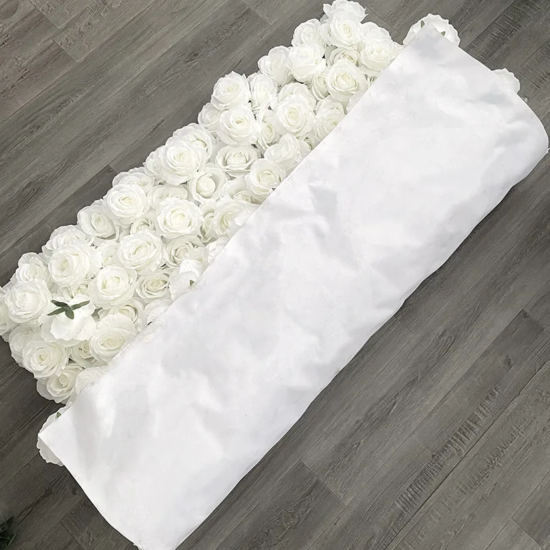 

Artificial Red Rose Cloth Bottom Flower Wall Activity Background Wall Wedding Decoration Hotel Outdoor Decoration Wall