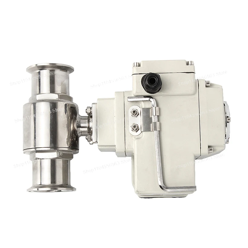 25mm Electric Sanitary Quick Install Ball Valve Stainless Steel Tri-Clamp Motorized Ball Valves 220V 24V