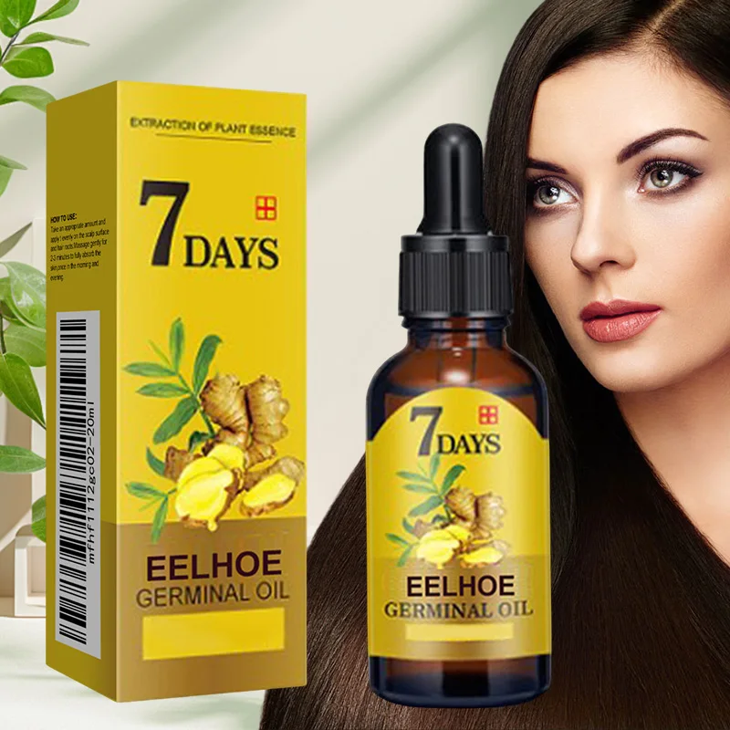 40ml Ginger Hair Essentail Oil  Anti-Hair Loss Treatment Hydrating Fast Growing Growth Nutrient Regeneration Solution