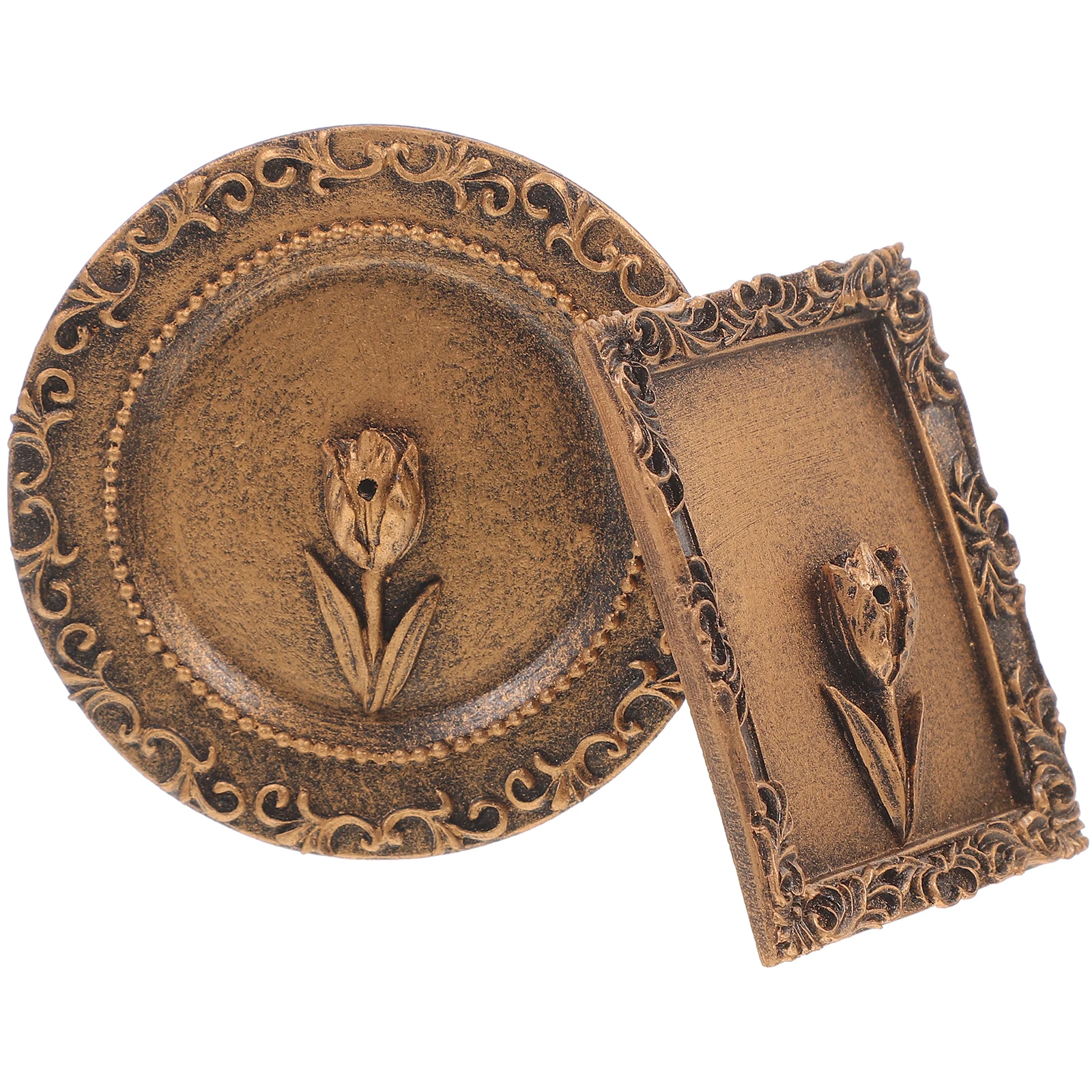 

2Pcs Incense Stick Burner Artistic Conception Retro Incense Stove Aroma Holder Perfect for Thanksgiving Christmas Mother's Day