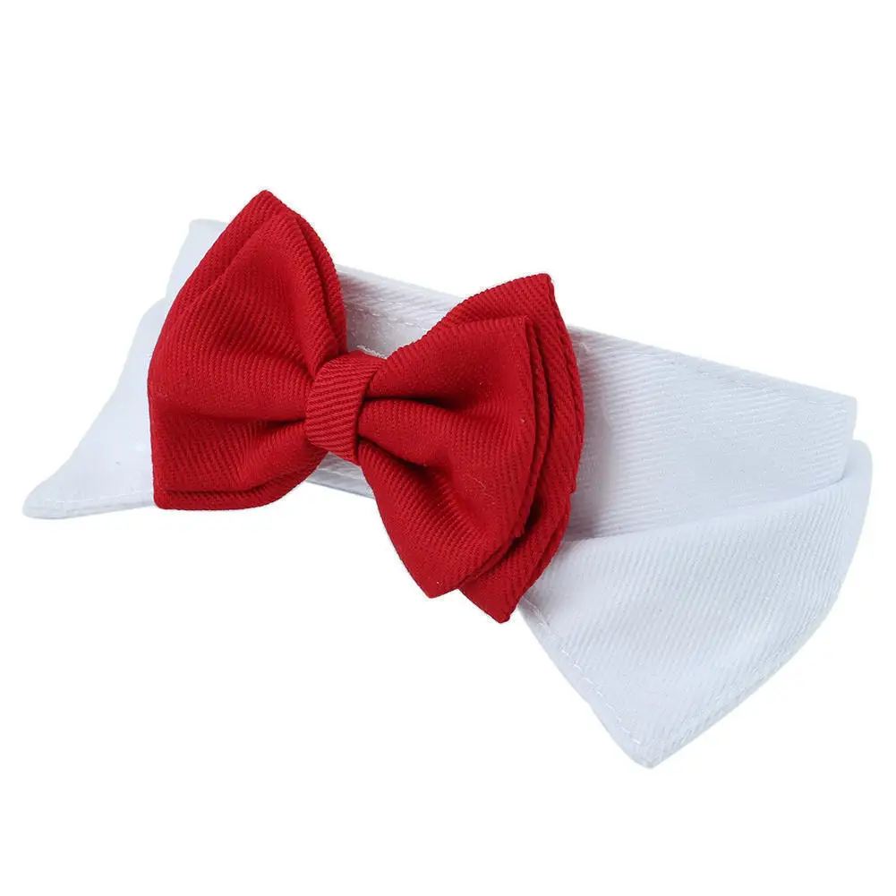 1PC Pets Puppy Dogs Cats Adjustable Bow Tie Collar Necktie Bowknot Bowtie Holiday Wedding Decoration Grooming Accessories