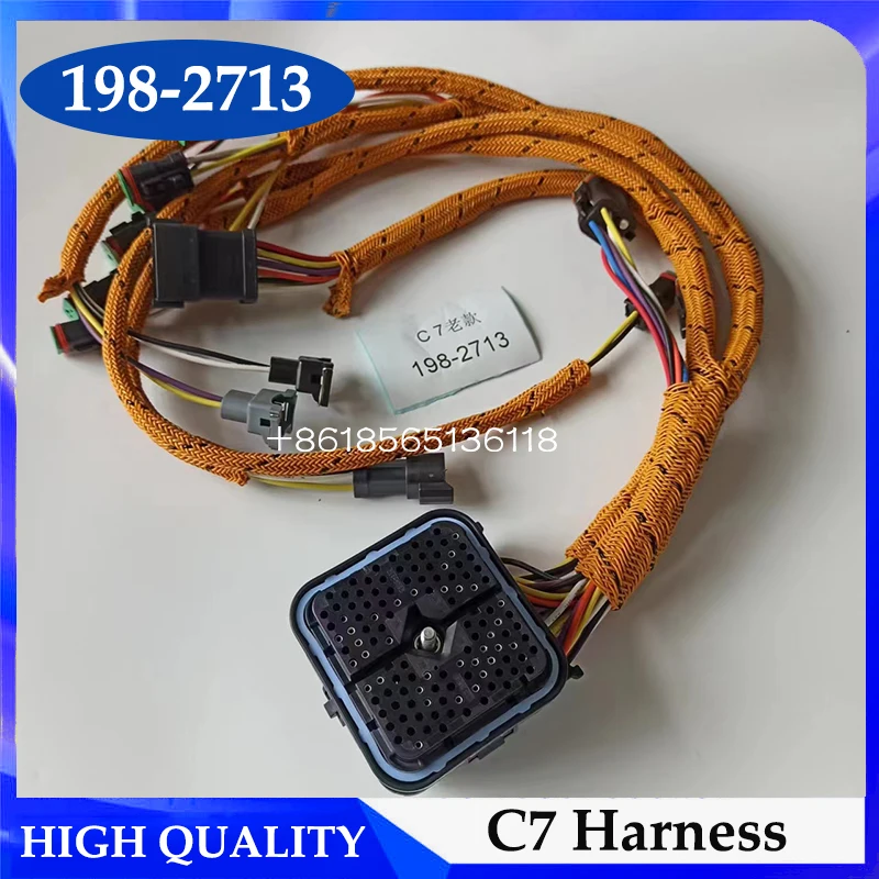 

198-2713 1982713 Engine Wiring Harness For Caterpillar Excavator 324D / 325D / 329D C7 Engine Harness Cable