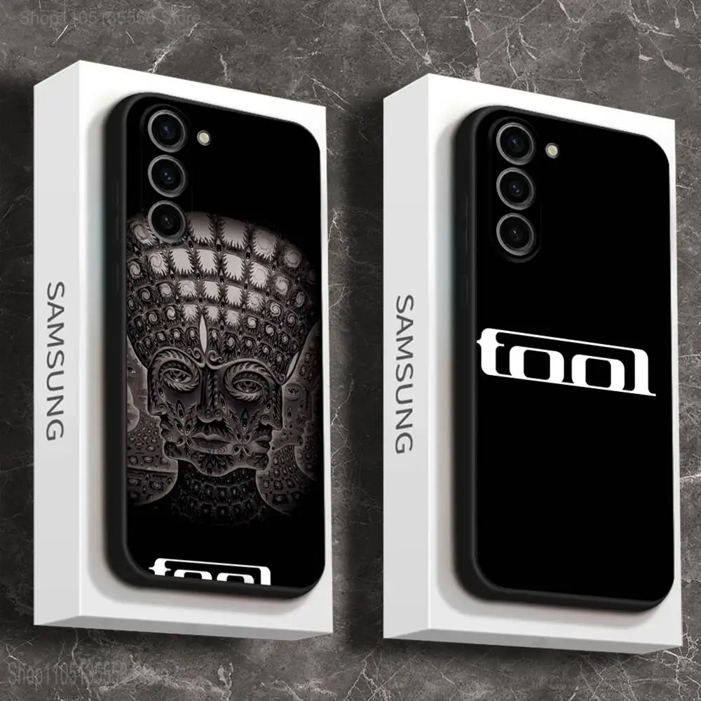 

Music T-Tool-l Band Rock Phone Case For Samsung Galaxy A 73,72,51,53,52,71,22,5G,Note,J7,8,9 Soft Black Cover