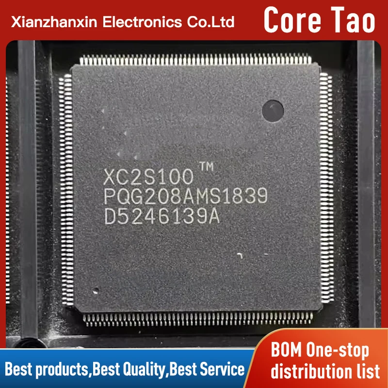 1pcs/lot XC2S100-5PQG208 XC2S100-PQG208 XC2S100-PQ208 XC2S100 Programmable logic chips