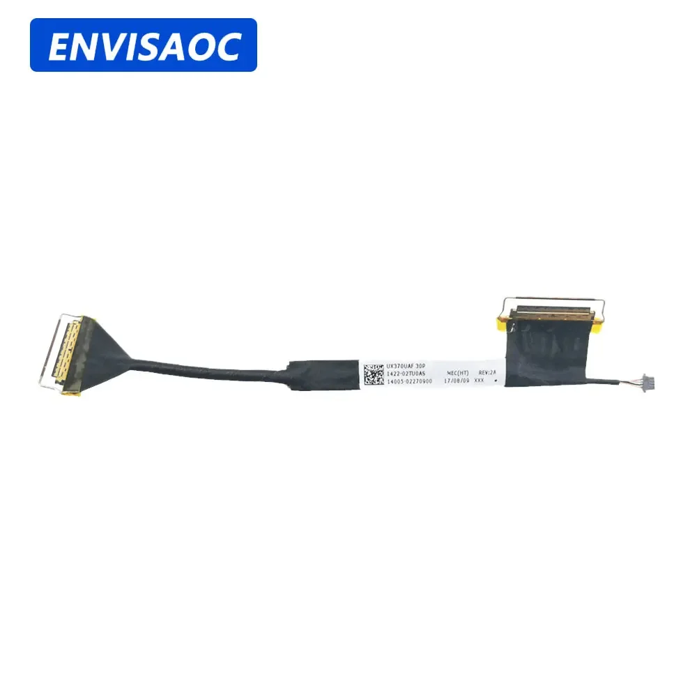 Tela de vídeo Cabo Flex para ASUS Laptop, Fita Display LED, Cabo da câmera, LCD, ASUS, UX370, UX370UAF, 1422-02TU0AS, 14005-02270900