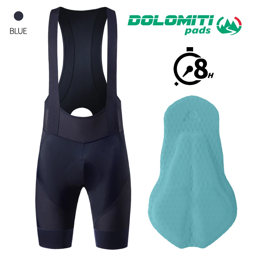 RION Fietsbroek Mannen Ciclismo Masculina Bib Shorts Elastische Interface Kussen Lange Afstand MTB Gewatteerde Shorts Panty Slim Fit