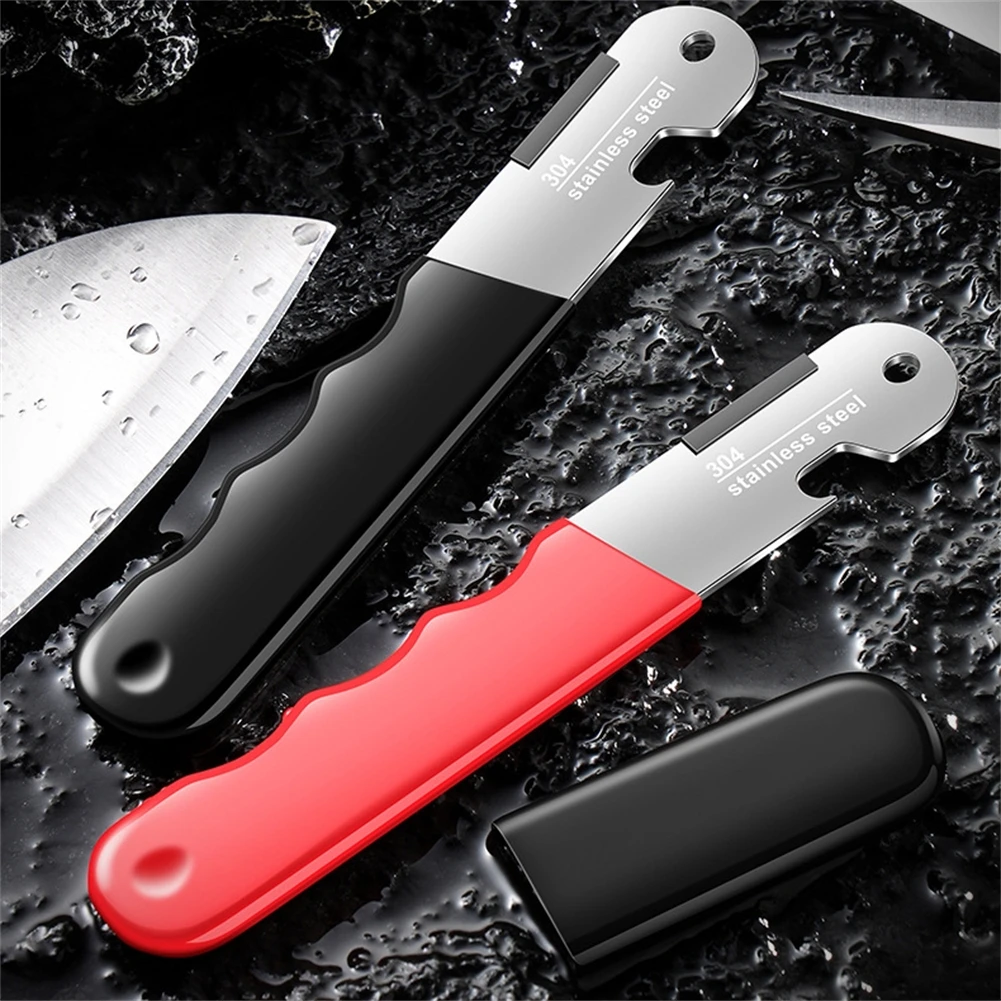 Mini Portable Knifes Sharpener With Lid Metal Knifes Pruning Sharpening Stone Multifunction Pocket Speedy Sharp-Knife Sharpener