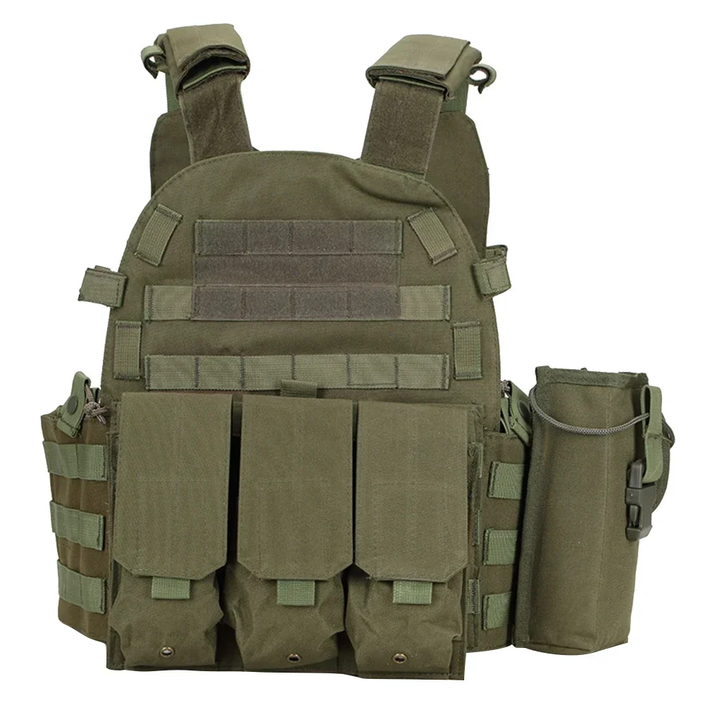Nylon Tactical Vest  Armor Hunting Carrier Airsoft Accessories Men Combat  Camo Military Army Vest Outdoor CS Hunting