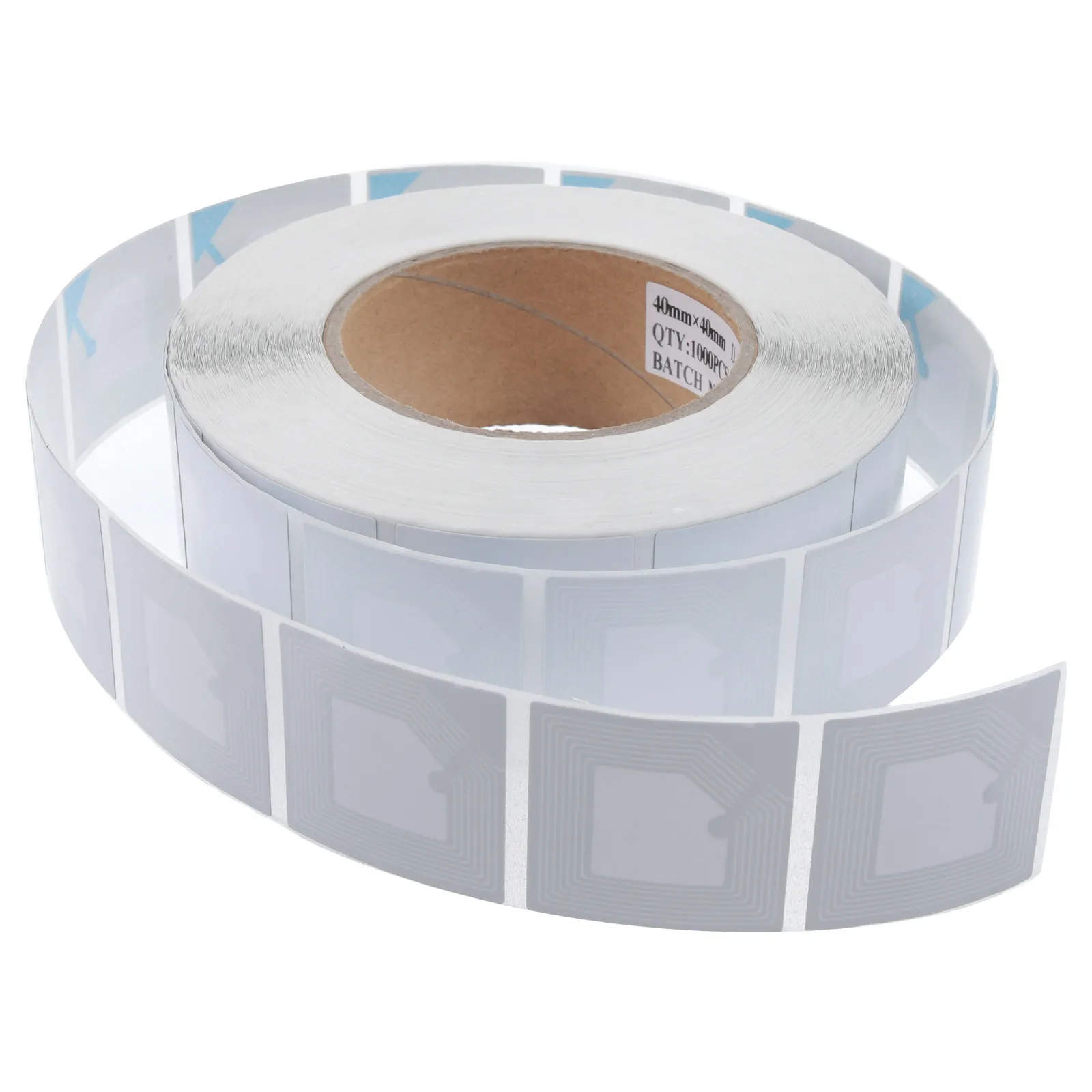 

100Pcs Frequency -Theft Square Labels High Durability Supermarket Goods Tag Security Sticker Retail Protection