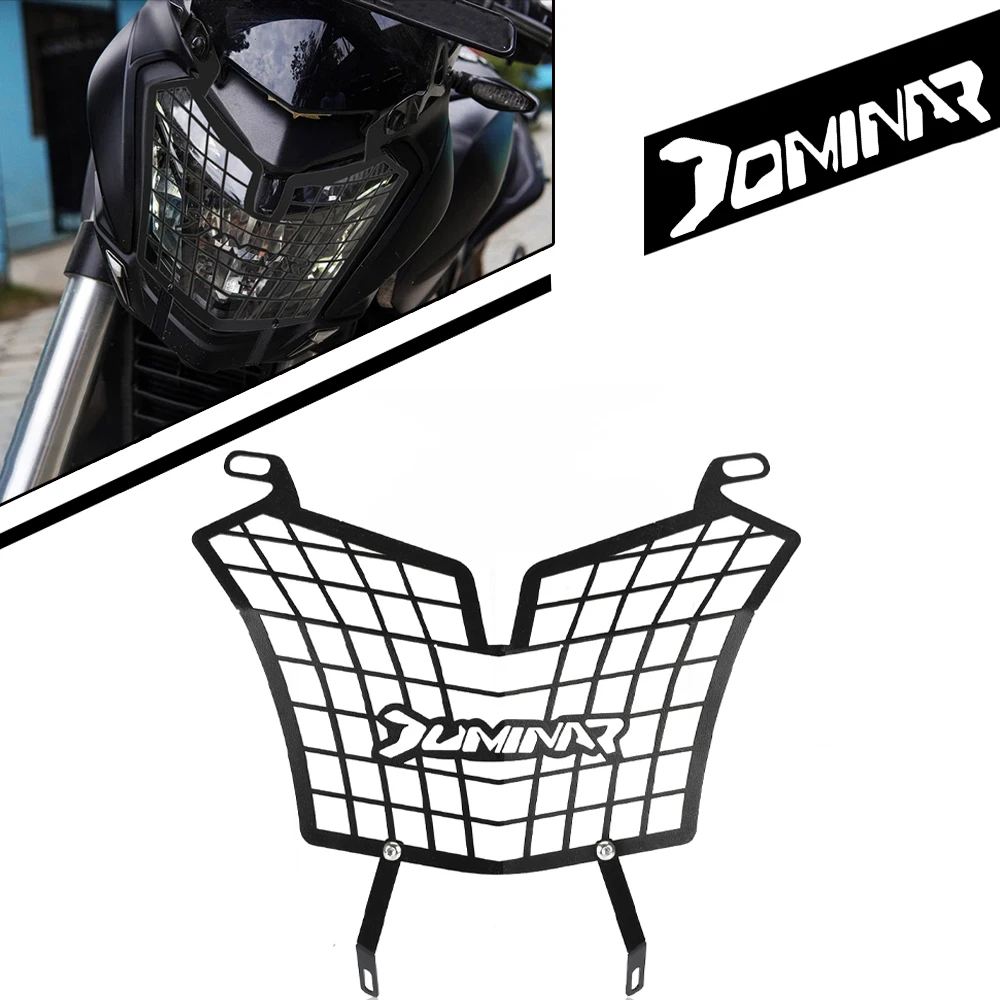 

For BAJAJ DOMINAR 250/400 OMINAR 400 All YEAR 2022 2023 2024 2025 2026 Motorcycle High Quality Headlight Guard Protection Cover