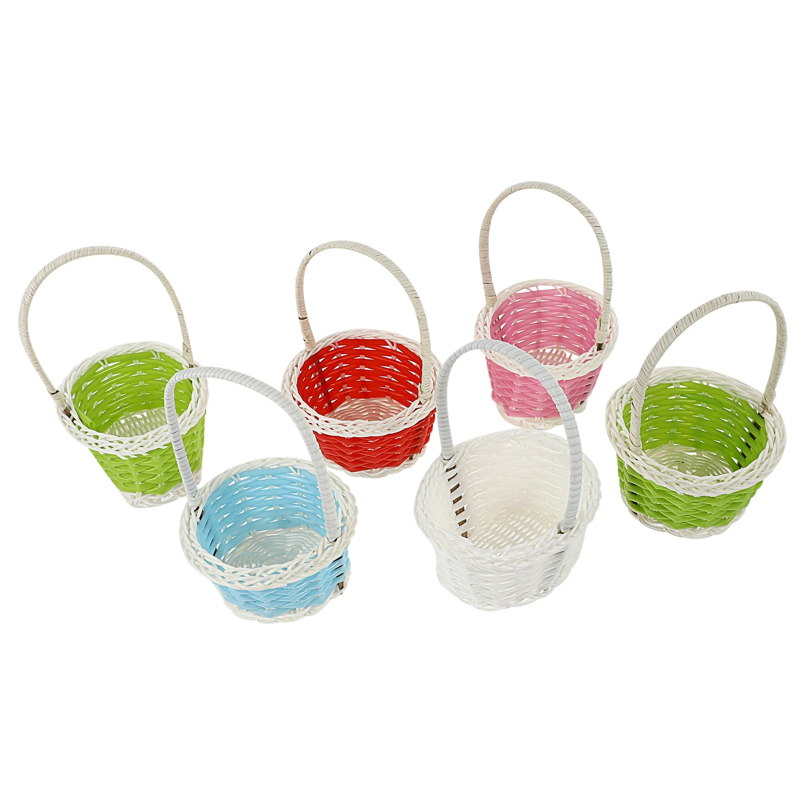 

Basket for Flowers 's Handbasket Woven Baskets Stand Handheld